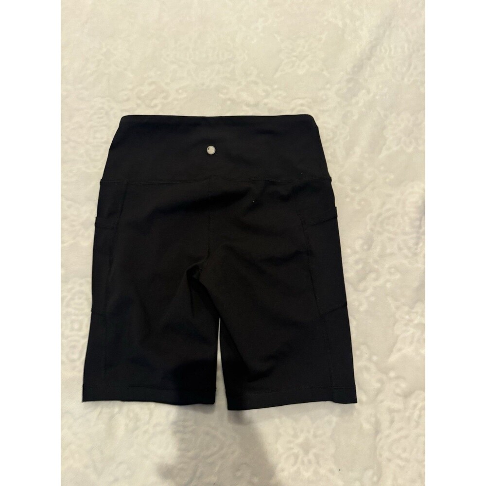 Yogalicious Lux Women's High Waisted Bike Shorts Blue Size S - Picture 5 of 9